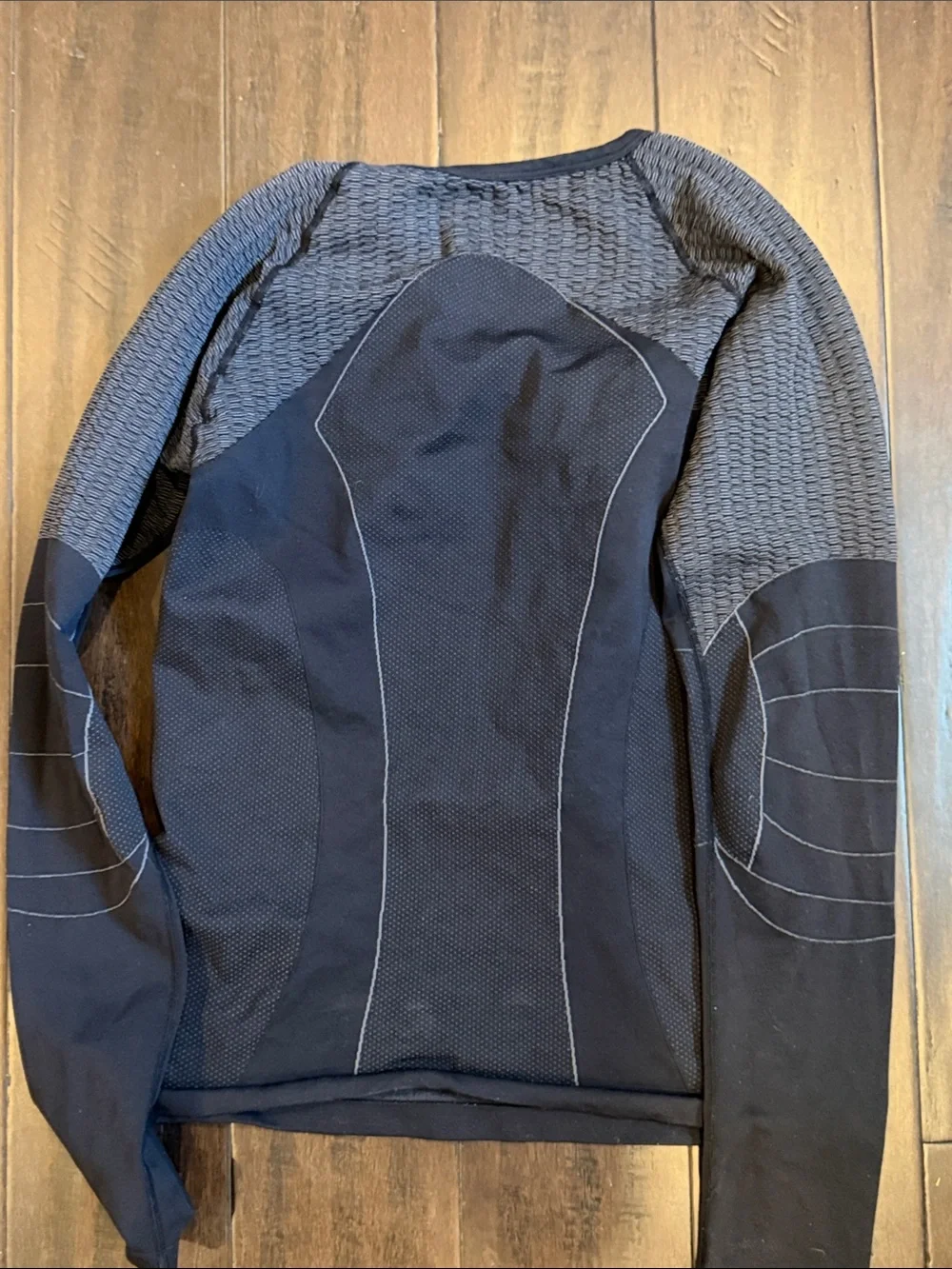 Nike Black Seamless Long Sleeve Performance Top